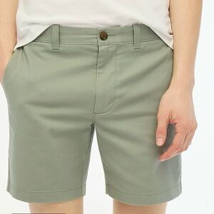 Like new  JCrew 7” flex chino Men's Green Shorts size 28